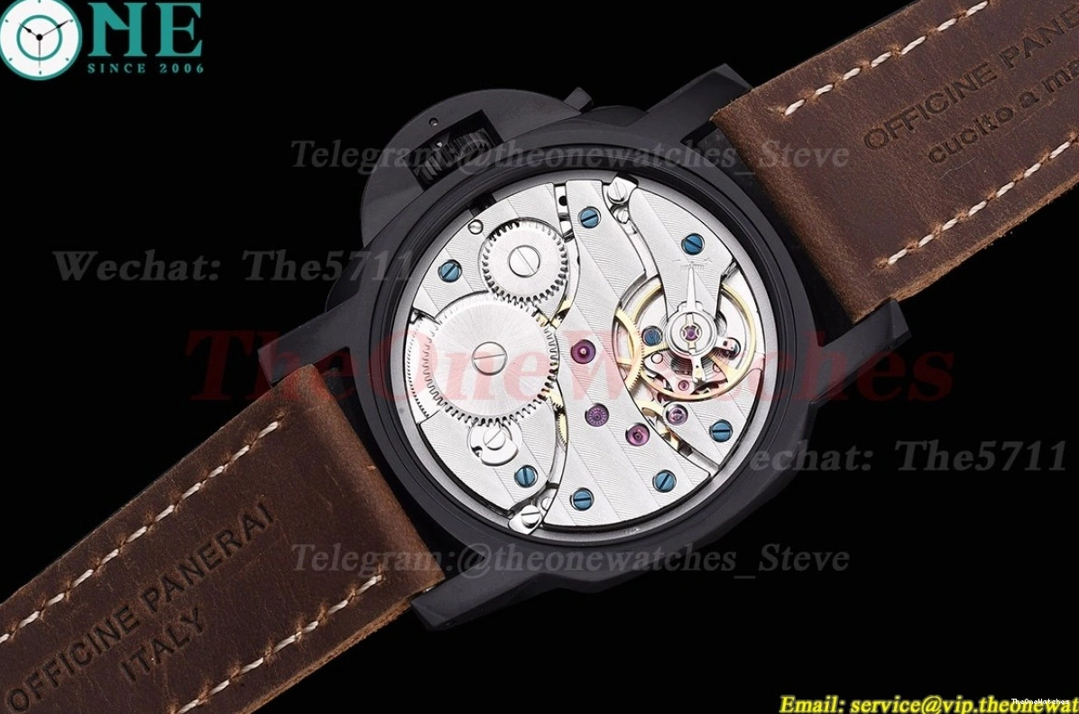 A6497 Black Pam629 LE Luminor DLC 47mm HWF Dial 0428